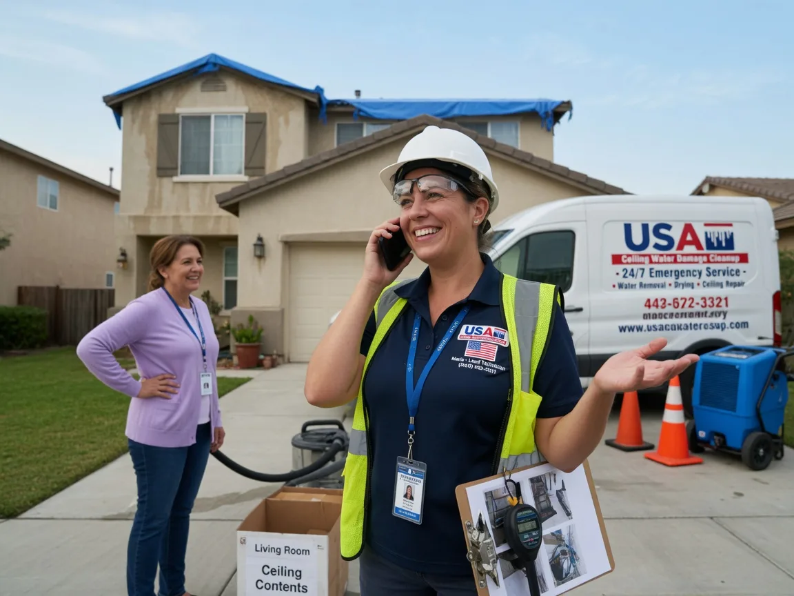 Ceiling Water Damage Restoration Creve Coeur, MO FAQs